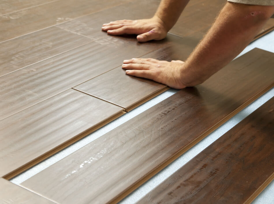 Laminate installation | Neils Floor Covering