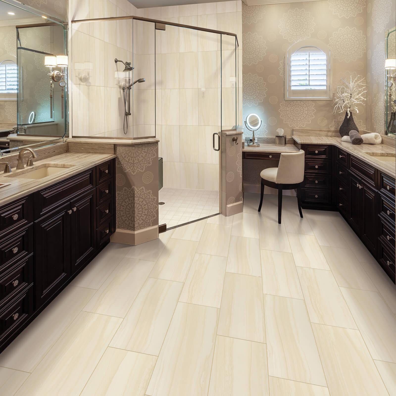 Tile in bathroom | Neils Floor Covering